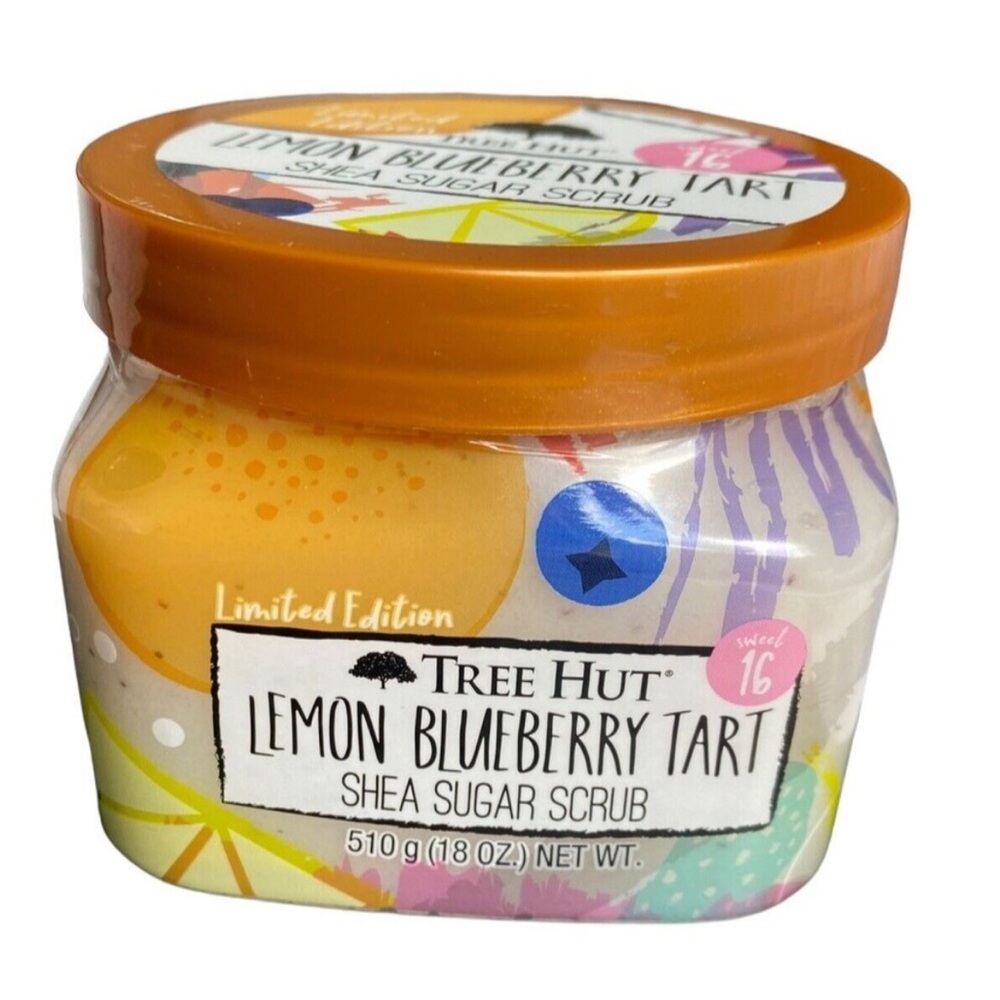 💕Limited Edition Tree Hut Lemon Blueberry Tart Shea Sugar Scrub💕